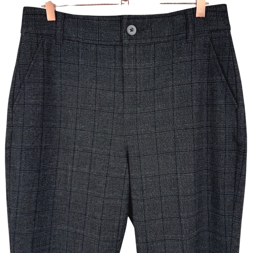Cabi Womens Swagger Trouser Pants Charcoal Gray Plaid 4690R Size 8 Career Preppy - Picture 5 of 10